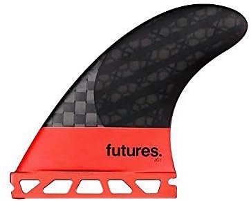 Future Fins JC1 Vector II Blackstix 3.0 V2JC1 Thruster Surfboard Fin Set Carbon Fiber