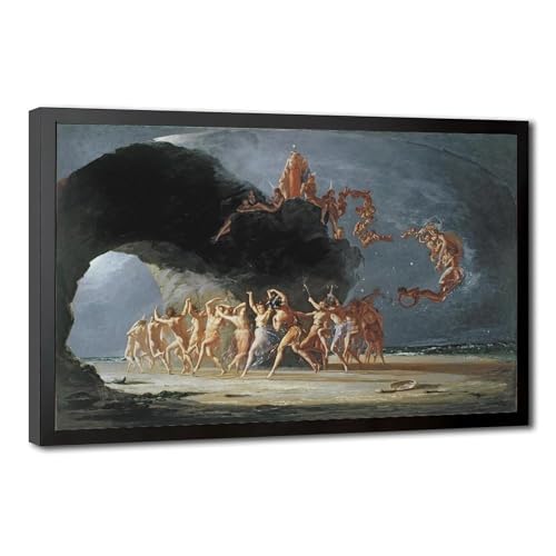 Affiche Richard Dadd Come Unto These Yellow Sands de 30,5 x 45,7 cm pour decoration murale de bureau