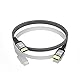 Soonsoonic 4K HDMI Kabel 1M | 18Gbps Ultra High Speed HDMI 2.0 Kabel & 4K@60Hz HDR ARC HDCP2.2 Ethernet-Geflecht HDMI Kabel | für UHD TV Monitor Laptop Xbox PS4/PS5 ect