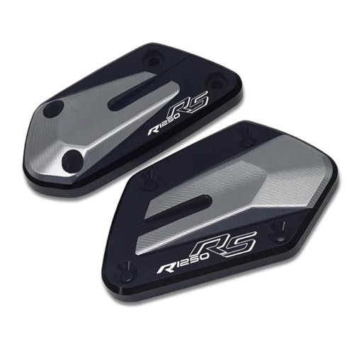 Protection maître-cylindre frein BMW R1250RT en alu anodisé gris haute protection