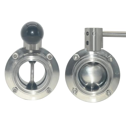 Vanne à trois pinces 1-1/2" pour brassage artisanal et microbrasserie - 7