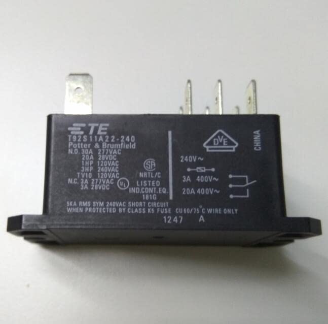 Relais T92S11A22-240 8PIN Commutateur 30A 240V AC