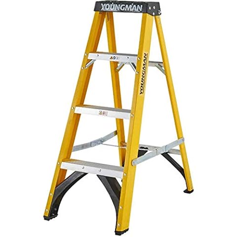 YOUNGMAN 3 Tread S400 Fibreglass Step Ladder Cover