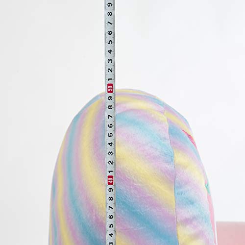 Image of JoJo Siwa Rainbow Plush Structured Bean Bag Chair