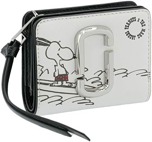 Amazon マークジェイコブス Peanuts スヌーピーコラボ 財布 二つ折り ミニ財布 二つ折り財布 M 0032 101 並行輸入品 財布