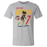 500 LEVEL Aliyah Boston Indiana Fever Court Shirt (Heather Gray, XX-Large)