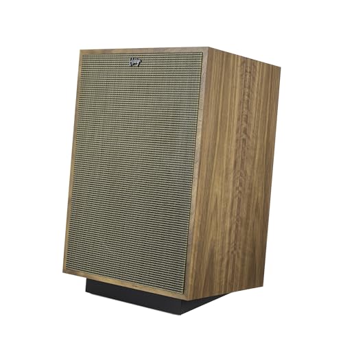 Image of Klipsch Heresy IV Heritage Premium Floorstanding Horn-Loaded Speakers in American Walnut - Pair