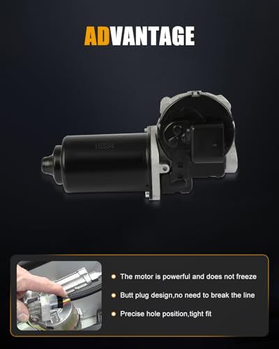 Image of ROADFAR Front Windshield Wiper Motor Fit for Ford for Ranger|for Mazda | For Ford For E-150|For Ford For Explorer Sport 2001-2003|For Mercury For Tracer 1991-1999|OE 1F8067350A|5 Pins