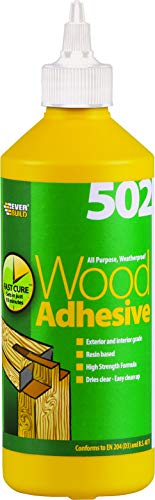 Everbuild All Purpose Waterproof Wood Adhesive 502 500ml EVBWOOD05
