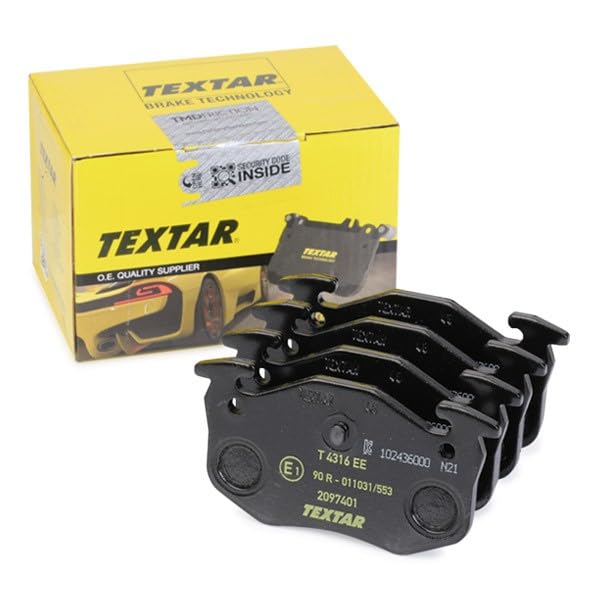 Textar 2097401 Bremsbelagsatz, Scheibenbremse : Amazon.de: Auto 
