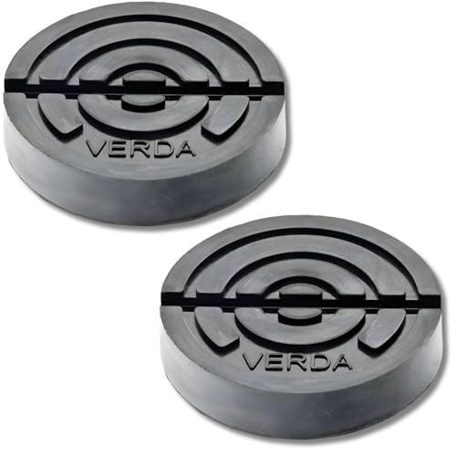 2X Universelle Wagenheber Gummiauflage 120x32 mm, 2 Stück, Gummiauflage für Wagenheber Gummiteller Gummipuffer Werkstatt Hebebühne Auto Heber GN12