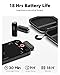 Rythflo Wireless Lavalier Microphone for iPhone 14/13/12 with Noise Cancellation, 100ft Transmission, 18H Battery Life, Lightning Lapel Microphone Wireless for Video Recording, Vlog, Streaming