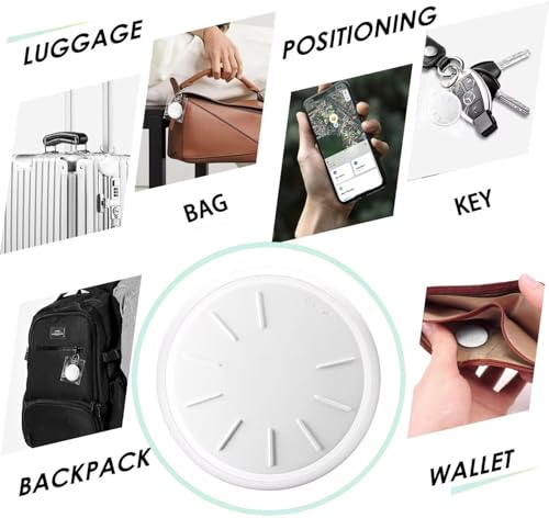 Image of Tracker Tags-3 Pack, Item Tracker with Waterproof Case for Your Keys, Wallet etc, Luggage Trackers Works with Find My APP (iOS Only)