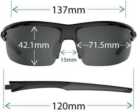 Miniatura 3 de Gafas de sol deportivas Rivet, ideales para ciclismo, golf, pickleball, correr y tenis