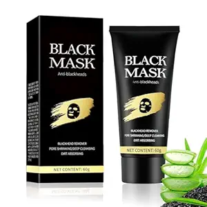 Blackhead Remover Mask, Charcoal Peel Off Face Mask | Charcoal face Mask for Deep Cleansing Dirts, Pores, Acne, Skin Oil and Blackheads | Suitable for all skin types for boys and girls(2.8 Fl Oz)