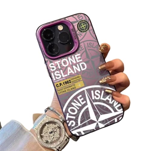 Coque anti-chute iPhone 17 Pro violette ultra résistante pour 15 Plus