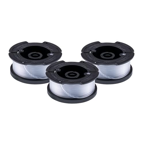 Image of BLACK+DECKER Weed Eater String, Genuine OEM Authentic Trimmer Line, 3-Pack, 30-Feet of Replacement Spool, 0.065-Inch Diameter (AF1003ZP)