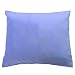 SheetWorld - Baby Pillow Case - Percale Pillow Case - Light Solids - Baby Blue - Made In USA