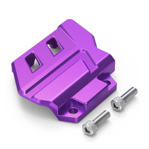 Protector de freno trasero Stark Varg mecanizado en aluminio CNC premium - PURPLE