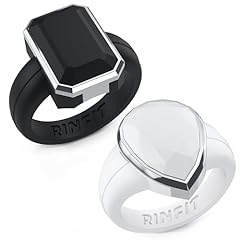 Pack N - White and Black / Metal Silver