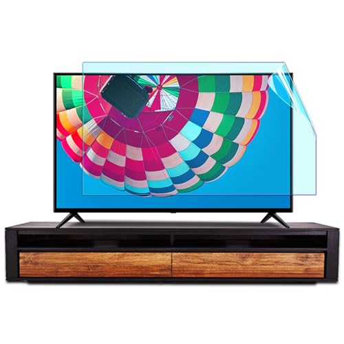 Filtre TV 75 pouces anti-lumière bleue et reflets pour écran HDTV 4K