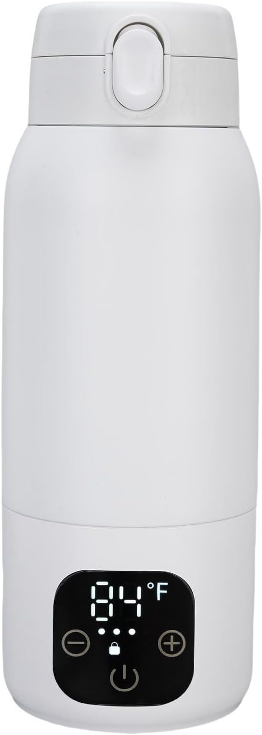 Generic Cordless Small Electric Kettle Precise Temperature Control 500ml Stainless Steel Coffee Kettle Water Heater for On The Go