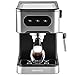 Daewoo 20bar Espresso Coffee Maker With Steam Wand, Barista Quality Coffee, For Ground Coffee
