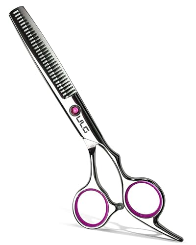 ULG Hair Thinning Scissors Professional Barber’s Texturizing Teeth Shears for Hairdressing, Salon