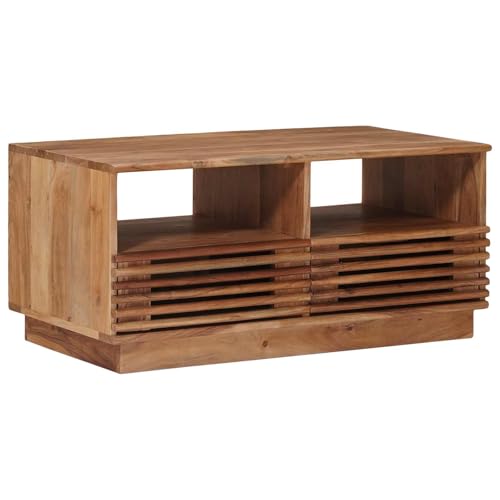 Table de salon rectangulaire en bois pour canapé - 5