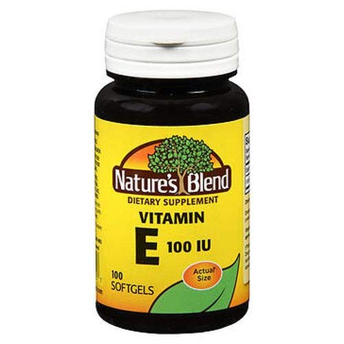Nature's Blend Vitamin E 100 IU - 100 Softgels