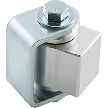 D&D Technologies CI3300 Shut It Combo Aluminum Body, Steel Bracket, Heavy Duty Industrial Metal Gate Hinge Weld onto The Gate Sold as a Single Hinge