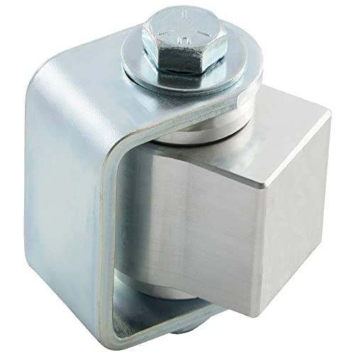 D&D Technologies CI3300 Shut It Combo Aluminum Body, Steel Bracket, Heavy Duty Industrial Metal Gate Hinge: Weld onto The Gate (Sold as a Single Hinge)