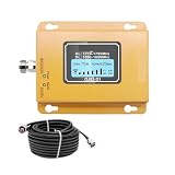 Ripetitore Di Segnale For Cellulare 1800 MHz 70 DB 2 G 4, Amplificatore Mobile GSM Band3 + Antenna Yagi/in Gomma Facile Ampia Compatibilità