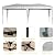 susici 10x20 Pop Up Canopy Outdoor Tent Party Tent with 6 Sidewalls, Wedding Party Tent Outdoor Canopy Waterproof UV50 Canopy Tent Event Shelter for Parties, 6 pcs Weight Bag,Carry Bag,White
