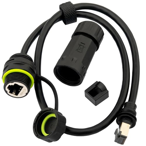 Lonlonty Starlink Ethernet Adapter pour câble Starlink Gen 3 Mini V3, Adaptateur Starlink SPX étanche RJ45 pour réseau externe câblé, connexion rapide et...