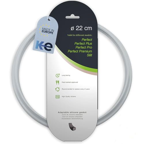 Plus | Adaptable Replacement Silicone Sealing Ring, Silicone, &Oslash;22 Cm / &Oslash;8.66in Inner Diameter