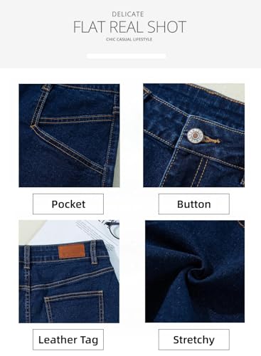 Image of Shasmi Women's High Waisted Stretch Denim Shorts - Platinum Casual Summer Jean Shorts with Pockets | Soft Breathable Cotton Blend Hot Pants for Women (Short 266)