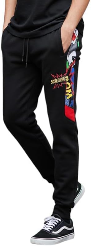 SCREENSHOT P1113 Fleece Pants Premium Urban Streetwear Graphic Sweatpants - Classic Jogger Fit - Image 2