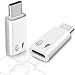 Produktbild TiMOVO USB C auf Lightning Mikrofon Adapter, 2 Pack Lightning Buchse auf USB-C Stecker für Lavalier Mikrofon, Soundkarte und OTG Fit für iPhone 16/15 Serie, iPad Pro/Air, nicht für Kopfhörer und Daten