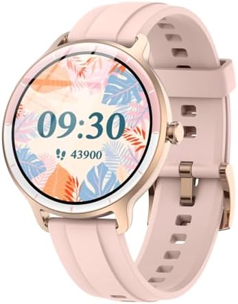 (-50%) Smartwatch Damen Herren – 1.27" Smart Watch mit Bluetooth Anrufe, WhatsApp/App-Benachrichtigungen, Herzfrequenz, Schlafmonitor, 120+ Sportmodi, IP68 Wasserdicht – Fitnessuhr Kompatibel mit iOS Android