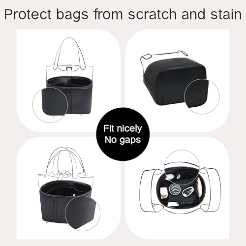 Image of Fits for Picotin Bag Insert Organizer For Hermes(22,Black)