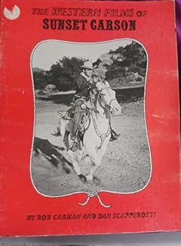 Paperback The western films of Sunset Carson Book