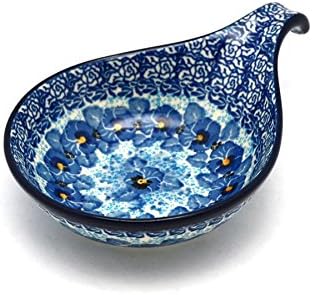 Polish Pottery Spoon/Ladle Rest - Unikat Signature - U3639