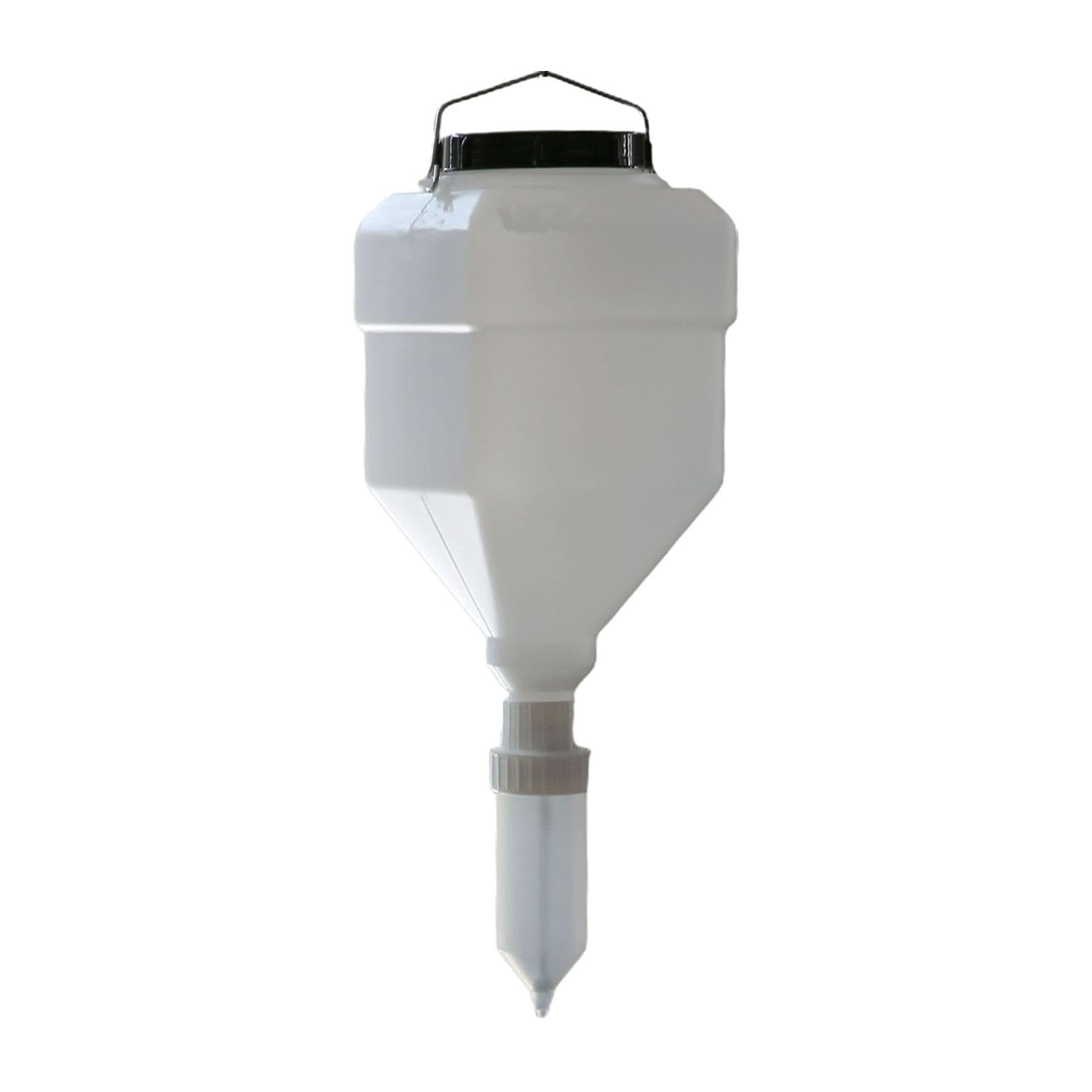 Dispensador de de Exprimidor Colgante Botella de Condimento Reutilizable de 5,5 L Botella de para Comida Rápida Mayo de Barba