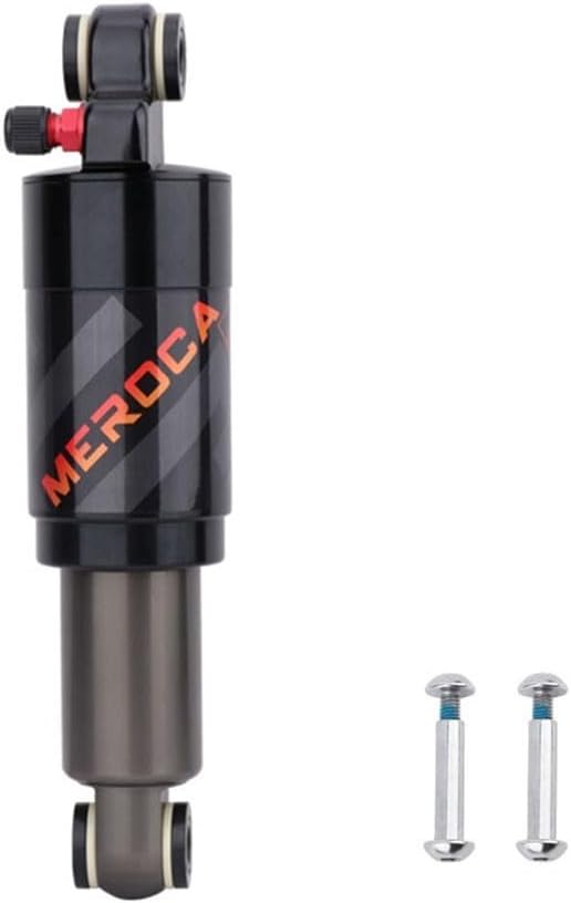 FABULETTA Air Rear Shock Absorber for Mountain Bike Rear Suspension, Adjustable Alloy Cycling Damper with 125/160/165/190/200mm Length Options, Folding Bicycle Shock and(200mm)