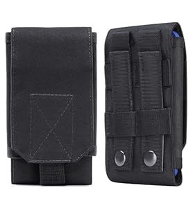 Goerpn Taktische Nylon Gürteltasche Schwarz