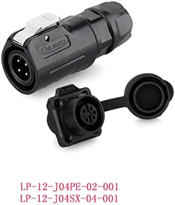 Cnlinko LP12 Avation Plug M12 Male Plug and Female Socket Connector