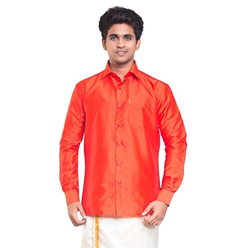Image of THANGAMAGAN Men's Regular Fit Shirt
