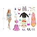 Barbie Advent Calendar with Barbie Doll (12-in), 24 Surprises Including Day-to-Night Trendy Clothing & Accessories, Festive Holiday Themed Packaging for Kids 3 to 7 Years Old