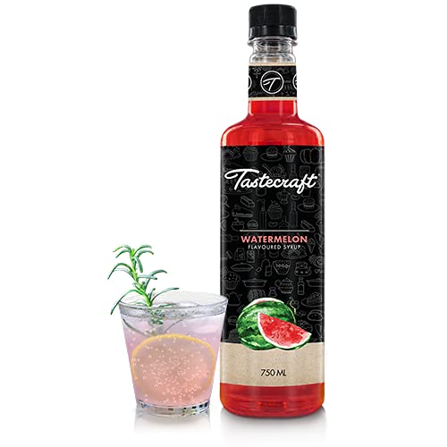 Tastecraft Professional Mocktail Syrup-Rich and Authentic Taste-750ML-Watermelon (B09B8THVYG) Amazon Price History, Amazon Price Tracker